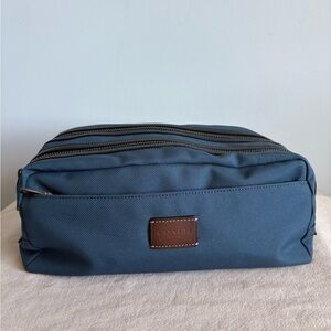 Coach Navy Blue Toiletry Bag